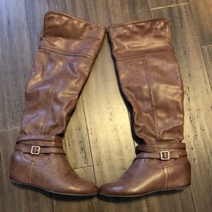 Fergalicious knee high boots